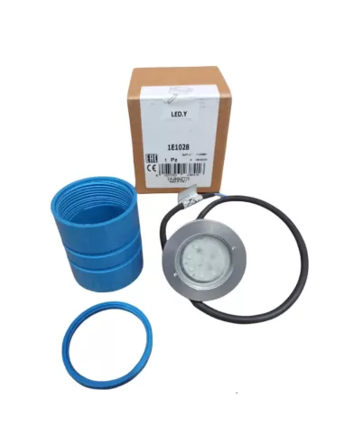 Targetti 1e1028 entrée led et multiled encastrée 1w bleu vwfl